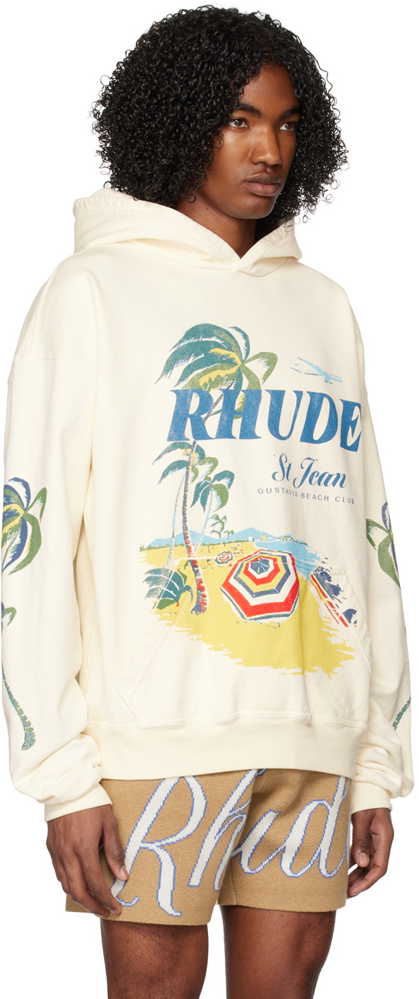 White outlet beach hoodie