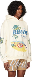 Rhude Off-White Beach Club Hoodie
