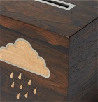 Linley - Rainy Day Wooden Money Box - Brown