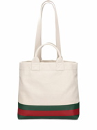 GUCCI - Cabas Small Bicolor Cotton Tote Bag