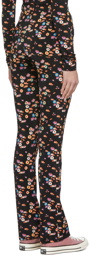 Paco Rabanne SSENSE Exclusive Black & Multicolor Capsule Pressions Draped Trousers