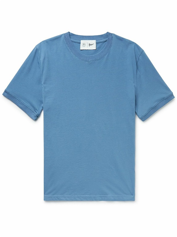 Photo: Frescobol Carioca - Parley Recycled Jersey T-Shirt - Blue