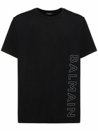 BALMAIN - Logo Embossed Cotton T-shirt