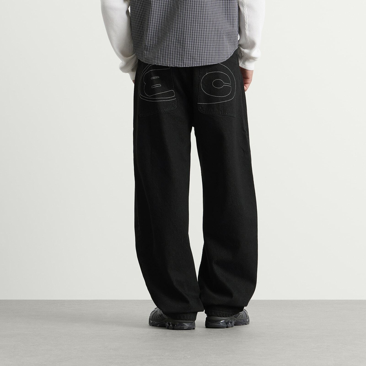 Bene Culture Men's Domino Jeans in Black