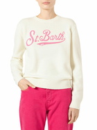 MC2 Saint Barth Woman Sweater With Saint Barth Terry Logo