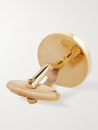 LANVIN - Textured Gold-Plated Cufflinks