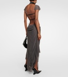 Didu Draped maxi dress