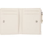 Vivienne Westwood Off-White Slim Flap Card Holder