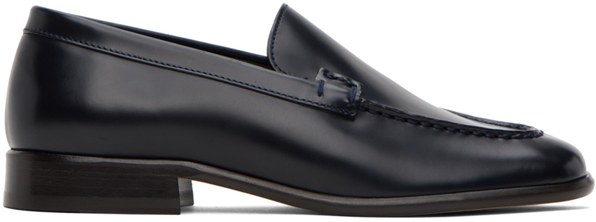 【The Row】 Mensy Loafer NAVY The Row Women's' Mensy Loafers in Navy | LN-CC®