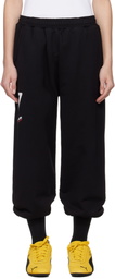 Prototypes Black '07' Cropped Lounge Pants