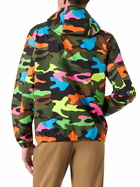 MC2 Saint Barth Man Hooded Lightweight Windbreaker With Camouflage Print