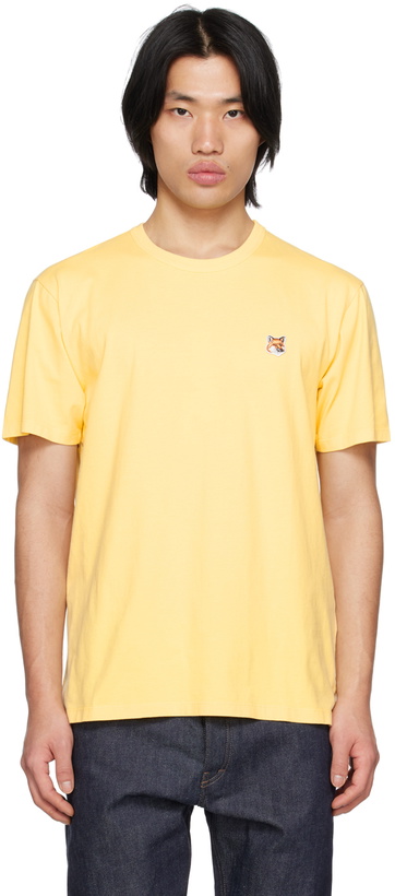 Photo: Maison Kitsuné Yellow Fox Head T-Shirt