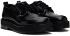 AMI Paris Black Anatomical Toe Derbys