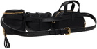 Moschino Black Multipockets Belt Bag