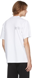 VETEMENTS White Human Identity T-Shirt