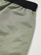 FEAR OF GOD ESSENTIALS - Straight-Leg Logo-Appliquéd Shell Trousers - Green