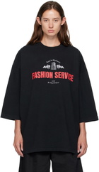 WILLY CHAVARRIA Black 'Casa de Chavarria' Buffalo T-shirt