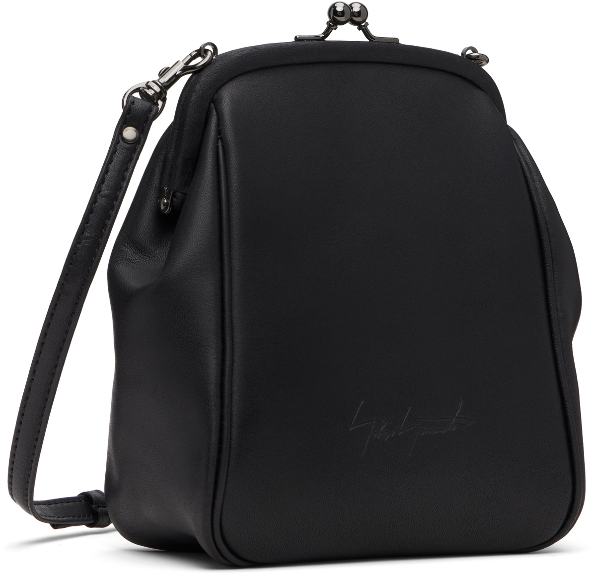YOHJI YAMAMOTO Black 'Sacoche' Small Bag