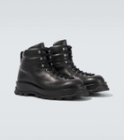 Jil Sander Leather hiking boots