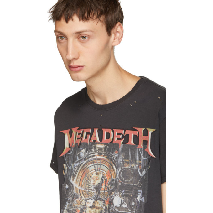 R13 Grey Megadeth T Shirt R13