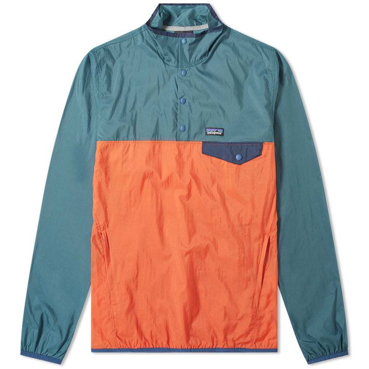 Photo: Patagonia Houdini Snap-T Pullover Jacket Sunset Orange