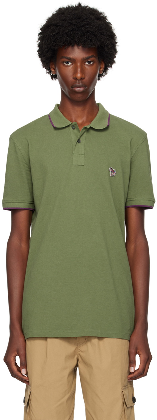 PS by Paul Smith Green Zebra Polo