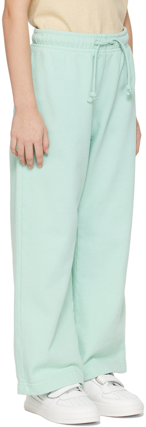 Acne Studios Kids Green Patch Sweatpants