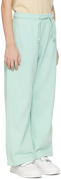 Acne Studios Kids Green Patch Sweatpants