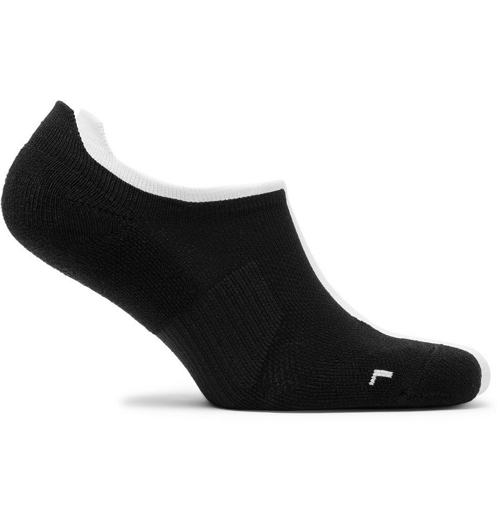 Photo: Nike Running - Two-Pack Multiplier Dri-FIT No-Show Socks - Black