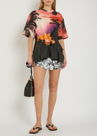 Rabanne Sequin-embellished Linked Metal Mini Skirt Silver