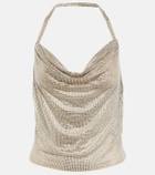 Giuseppe di Morabito Crystal-embellished halterneck top