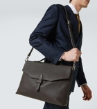 Brioni Leather briefcase