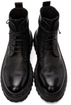 Marsèll Black Carrucola Lace-Up Boots