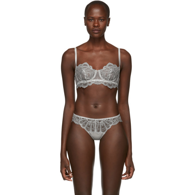 Photo: I.D. Sarrieri Grey Coup de Foudre Half Cup Bra