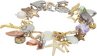 Marland Backus Silver & Gold Castaway Charm Bracelet
