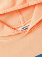 Pasadena Leisure Club - Sport Club Printed Cotton-Jersey Hoodie - Orange
