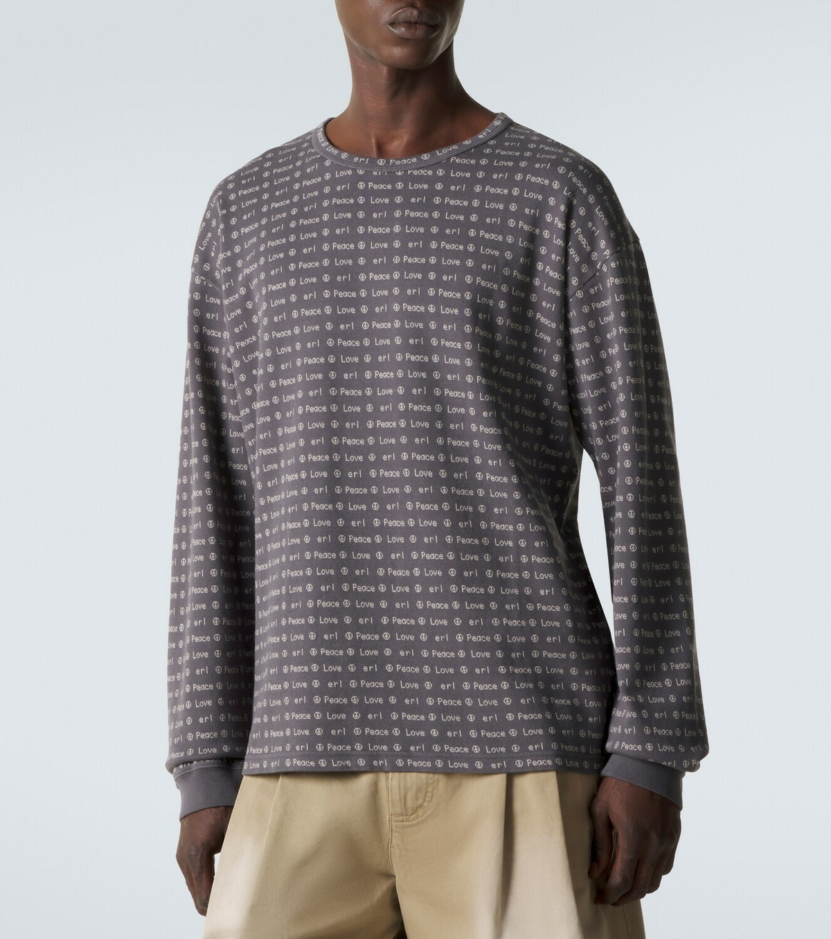 ERL Jacquard cotton sweater