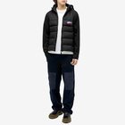 Moncler Grenoble Men's Padded Knit Jacket in Black