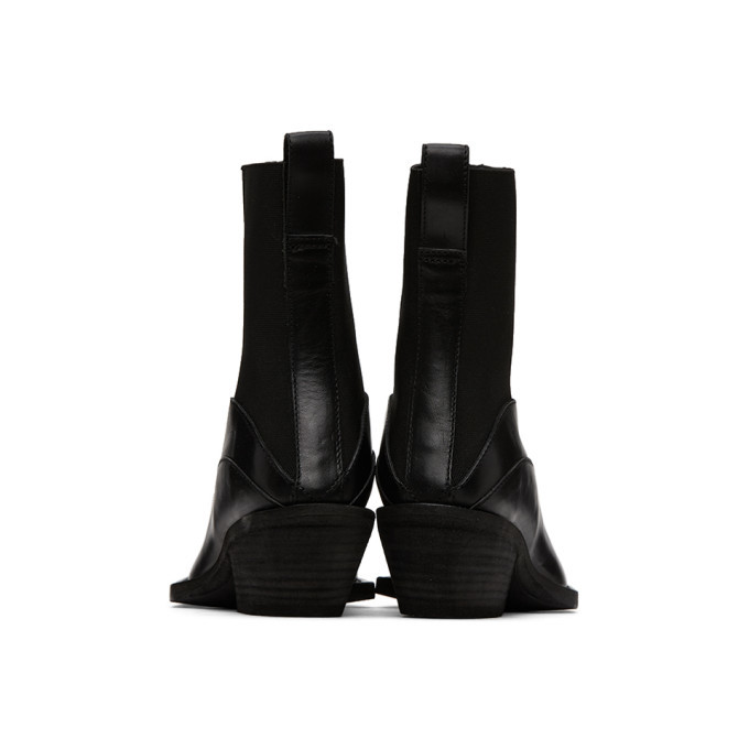 Haider Ackermann Black Elasticated Boots