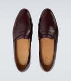 George Cleverley Bradley II leather penny loafers