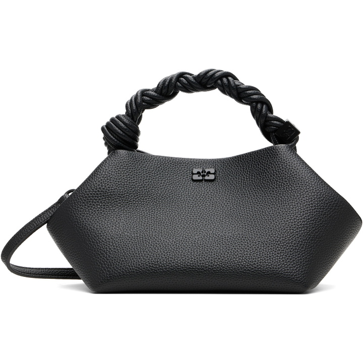 Photo: GANNI Black Grained Mini Bou Bag
