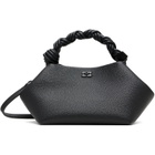 GANNI Black Grained Mini Bou Bag