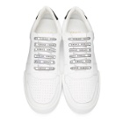 Versace White and Black Ilus Sneakers