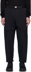 FUMITO GANRYU Black Tech Cargo Pants