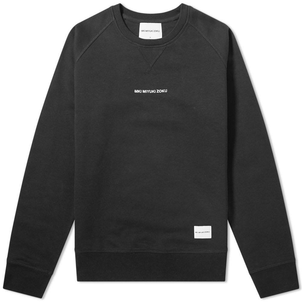 MKI Embroidered Logo Sweat Black MKI Miyuki-Zoku