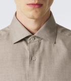 Zegna Cotton and cashmere shirt
