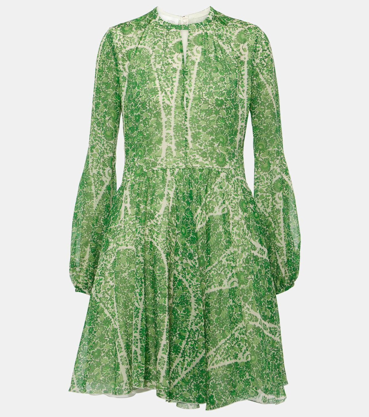 green emerald velvet dress Giambattista Valli Mint Green Lace Long-Sleeve Dress IT 38 (UK 6) RRP   Sellier