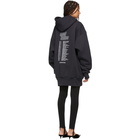 Balenciaga Black Speed Hunters Double Layer Hoodie