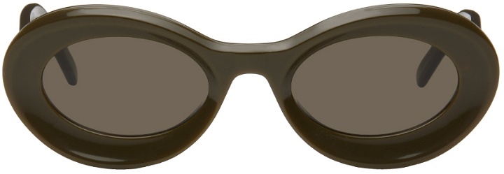 Photo: Loewe Khaki Loop Sunglasses