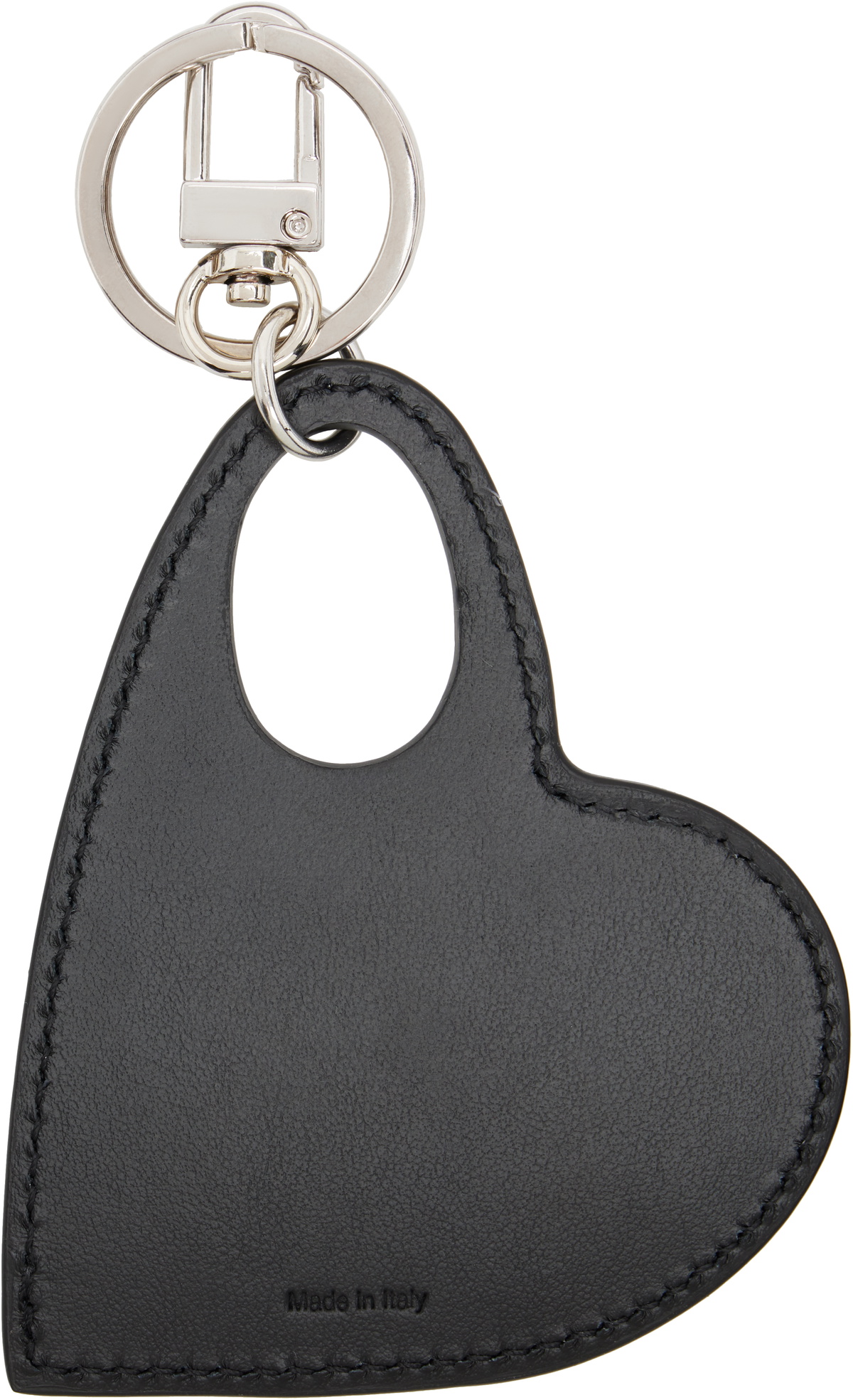 Coperni Black Heart Keychain